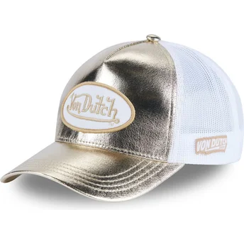 Von Dutch Goldene Trucker-Kappe REG G