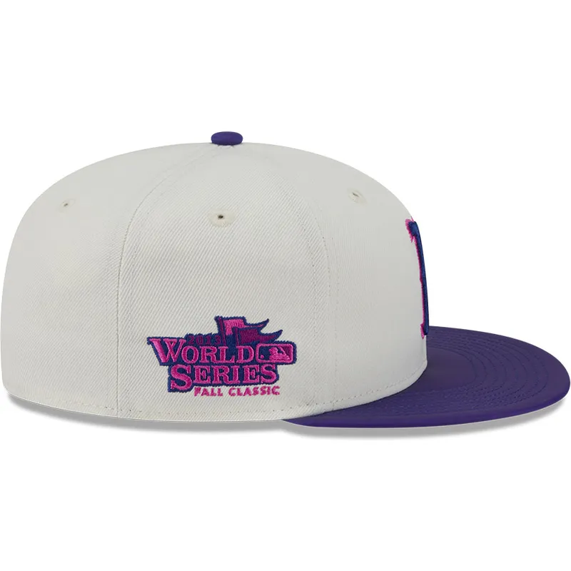 gorra-plana-beige-y-violeta-ajustada-59fifty-clr-dvlp-de-boston-red-sox-mlb-de-new-era