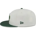 beige-und-grune-anliegende-flat-cap-59fifty-clr-dvlp-der-oakland-athletics-mlb-von-new-era