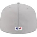 graue-anliegende-59fifty-cracked-flat-cap-der-los-angeles-dodgers-mlb-von-new-era