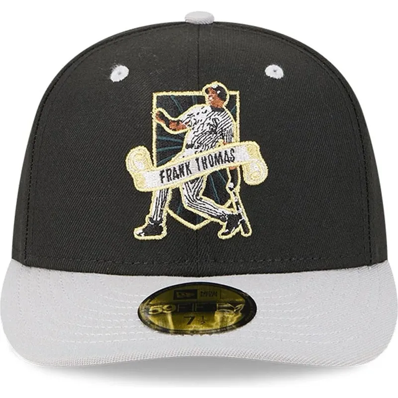 cap-zaoblena-black-ajustada-59fifty-player-frank-thomas-chicago-white-sox-mlb-new-era
