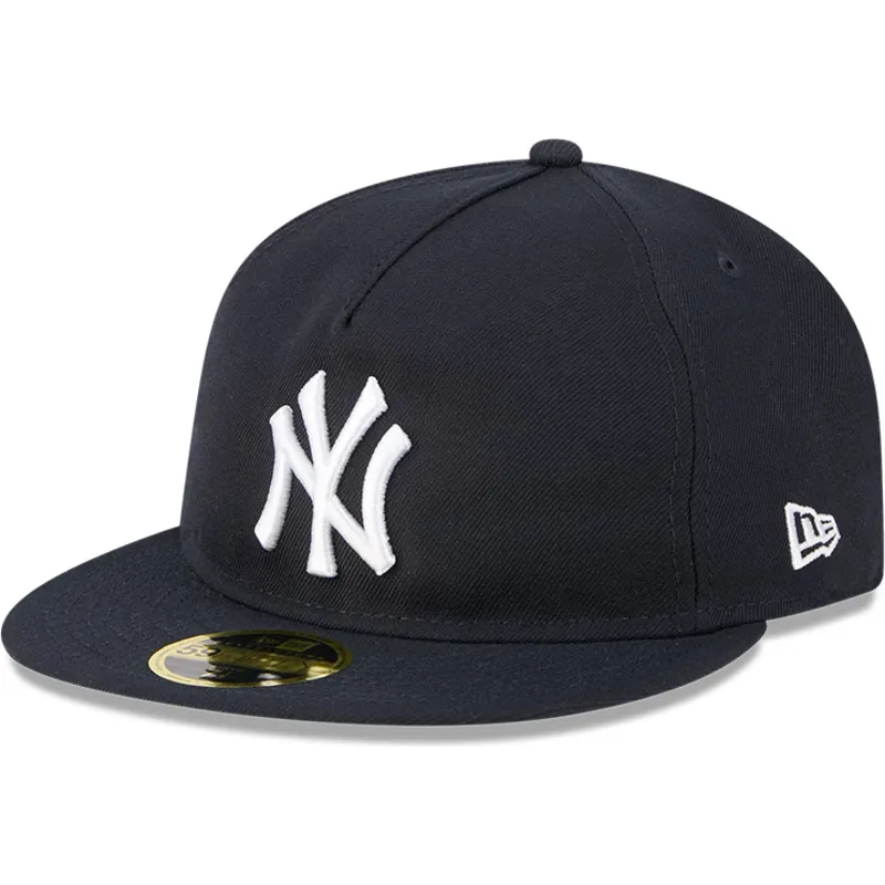 gorra-plana-azul-marino-ajustada-59fifty-retro-crown-a-frame-easy-de-new-york-yankees-mlb-de-new-era