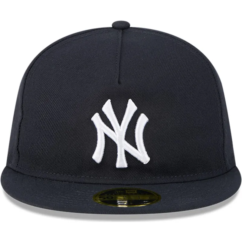 gorra-plana-azul-marino-ajustada-59fifty-retro-crown-a-frame-easy-de-new-york-yankees-mlb-de-new-era