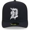 marineblaue-gebogene-verstellbare-59fifty-a-frame-wired-kappe-von-detroit-tigers-mlb-von-new-era