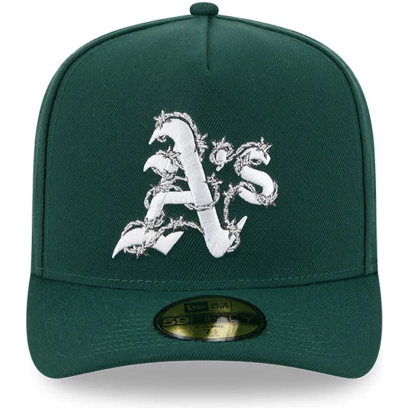 cepice-zaoblena-zelena-prilehava-59fifty-a-frame-wired-oakland-athletics-mlb-new-era