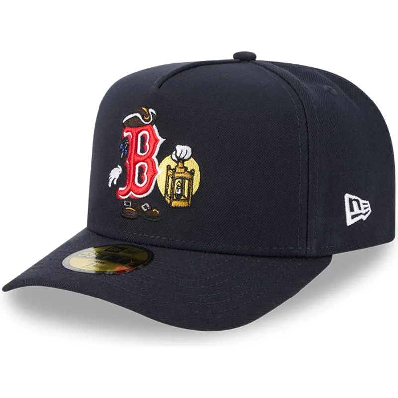 marineblaue-gebogene-verstellbare-59fifty-a-frame-cartoon-kappe-von-boston-red-sox-mlb-von-new-era