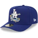 59fifty-a-frame-cartoon-los-angeles-dodgers-mlb-new-era-blaue-gebogene-kappe