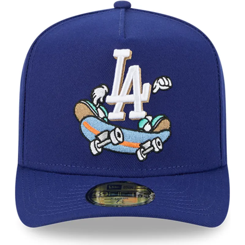 cepice-zaoblena-modra-prilehava-59fifty-a-frame-cartoon-los-angeles-dodgers-mlb-new-era