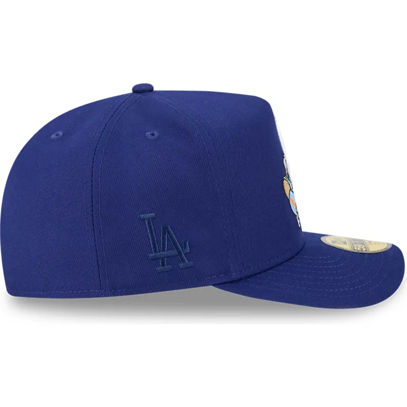 cepice-zaoblena-modra-prilehava-59fifty-a-frame-cartoon-los-angeles-dodgers-mlb-new-era