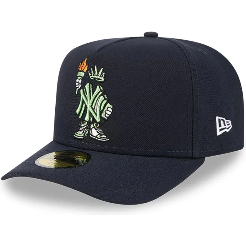 cepice-zaoblena-namornicka-modra-prilehava-59fifty-a-frame-cartoon-new-york-yankees-mlb-new-era