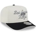 cepice-zaoblena-bezova-snapback-9fifty-a-frame-chainstitch-los-angeles-kings-nhl-new-era