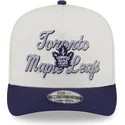 cepice-zaoblena-bezova-snapback-9fifty-a-frame-chainstitch-toronto-maple-leafs-nhl-new-era