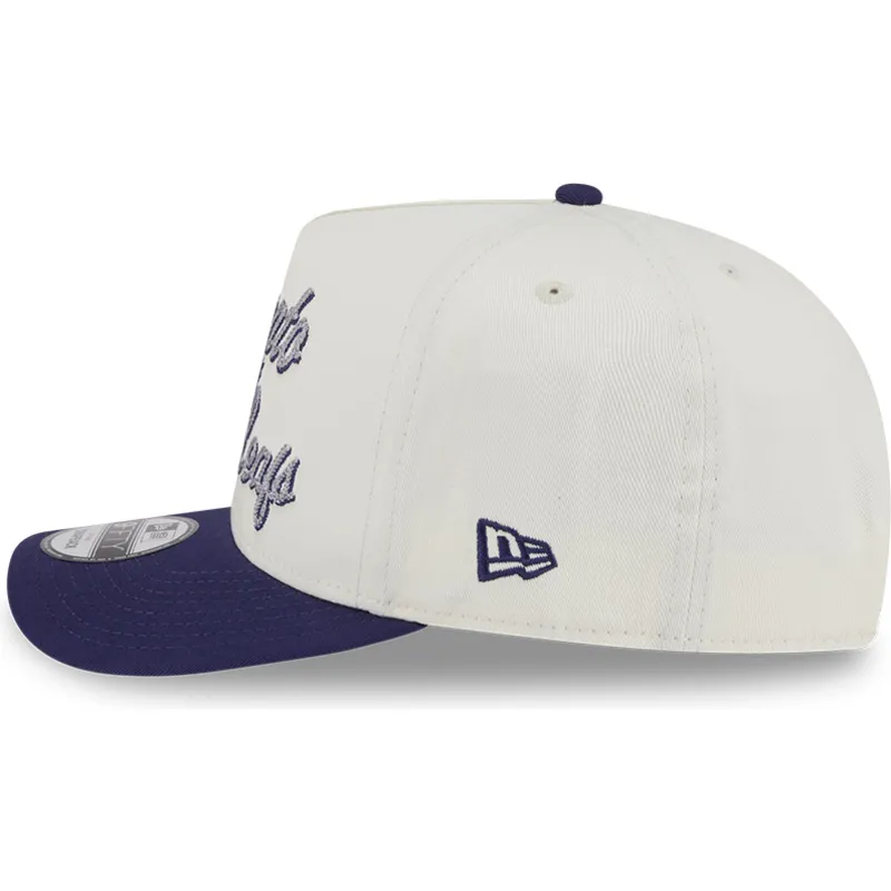 beige-und-violette-gebogene-snapback-kappe-9fifty-a-frame-chainstitch-der-toronto-maple-leafs-nhl-von-new-era