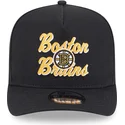 gorra-curva-negra-snapback-9fifty-a-frame-chainstitch-de-boston-bruins-nhl-de-new-era