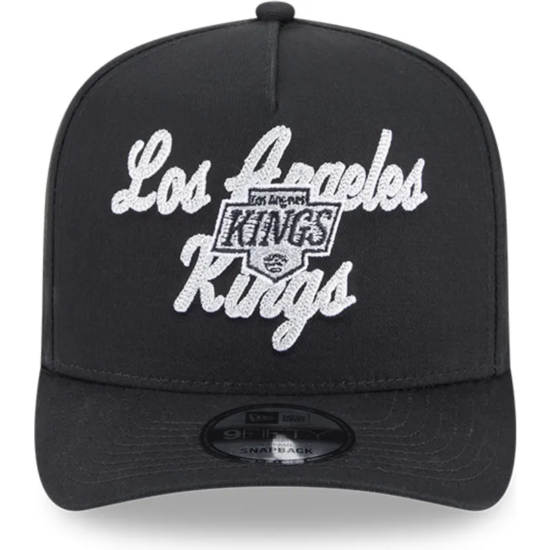 cepice-zaoblena-cerna-snapback-9fifty-a-frame-chainstitch-los-angeles-kings-nhl-new-era