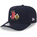 boston-red-sox-mlb-new-era-9fifty-a-frame-cartoon-navy-snapback-cap