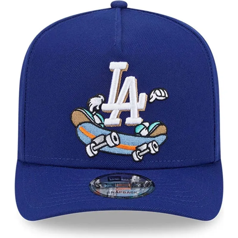 cepice-zaoblena-modra-snapback-9fifty-a-frame-cartoon-los-angeles-dodgers-mlb-new-era