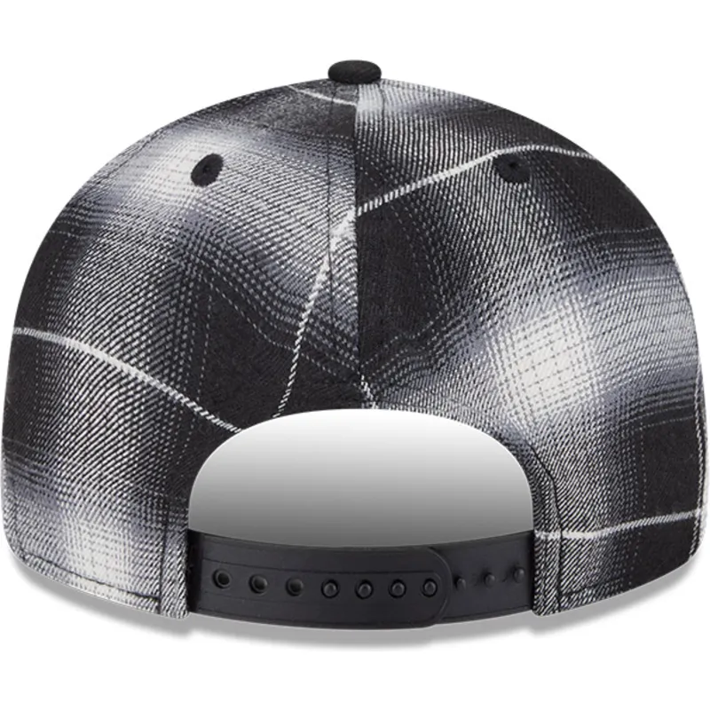 svart-platt-snapback-keps-9fifty-retro-crown-plaid-fran-detroit-tigers-mlb-av-new-era