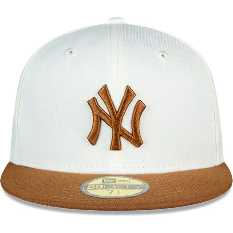 cepice-rovna-hneda-prilehava-59fifty-chrome-toast-side-patch-new-york-yankees-mlb-new-era