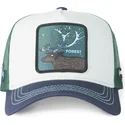 cepice-zaoblena-vicebarevna-snapback-forest-cas2-for3-jelen-mytologicka-stvoreni-capslab