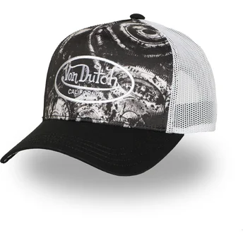 Čepice zaoblená černá snapback SUBL06 Von Dutch