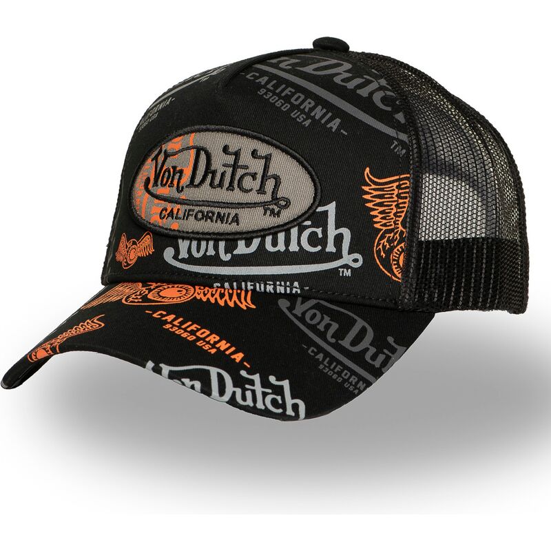 cepice-zaoblena-cerna-snapback-cafe03-von-dutch