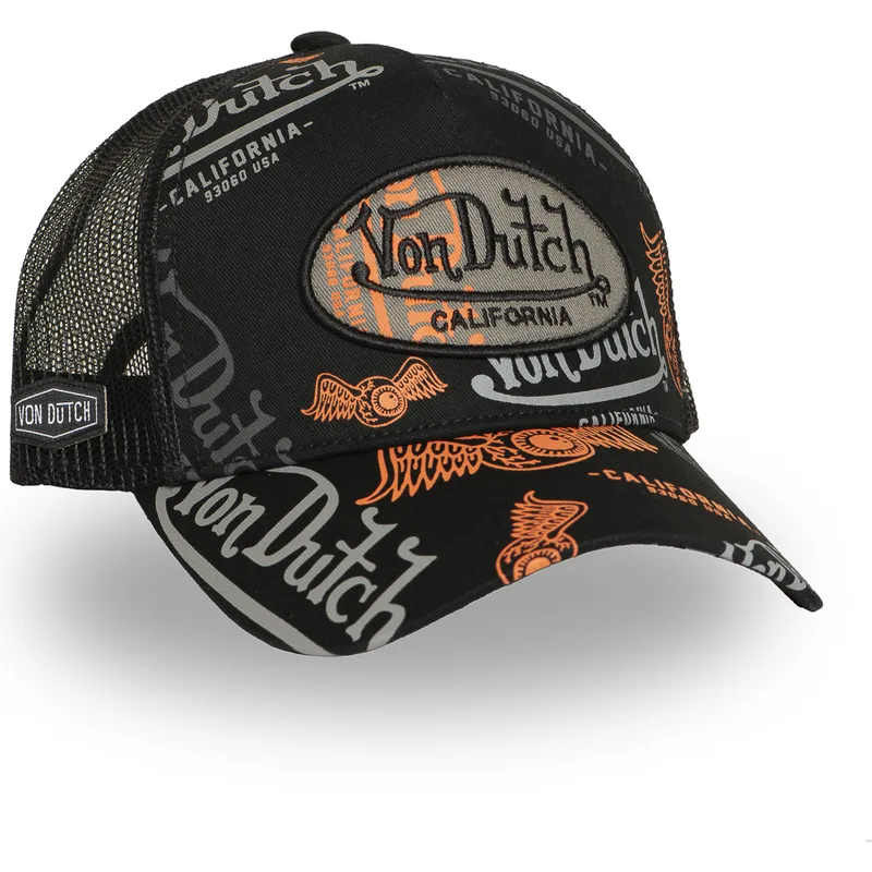 cepice-zaoblena-cerna-snapback-cafe03-von-dutch