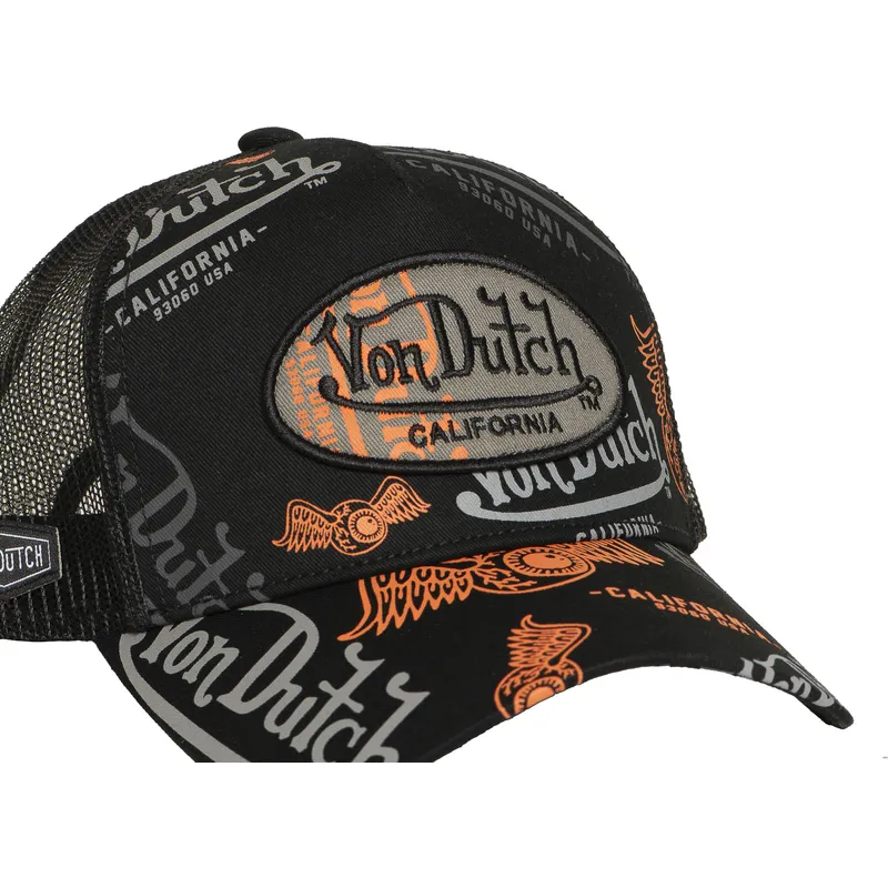 cepice-zaoblena-cerna-snapback-cafe03-von-dutch