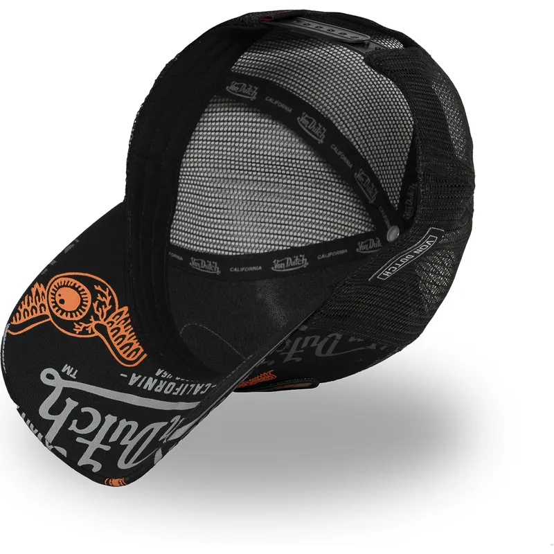 cepice-zaoblena-cerna-snapback-cafe03-von-dutch