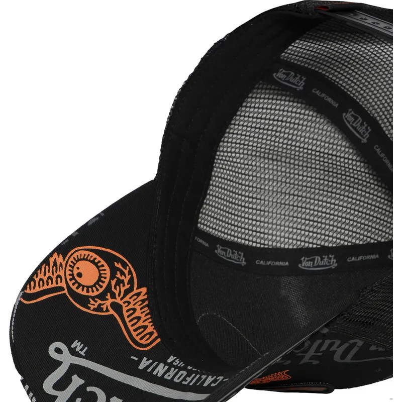 cepice-zaoblena-cerna-snapback-cafe03-von-dutch