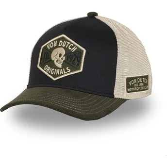 Čepice zaoblená vícebarevná snapback SEM04 Von Dutch