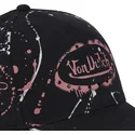 svart-och-rosa-bojd-snapback-keps-imag-p-fran-von-dutch