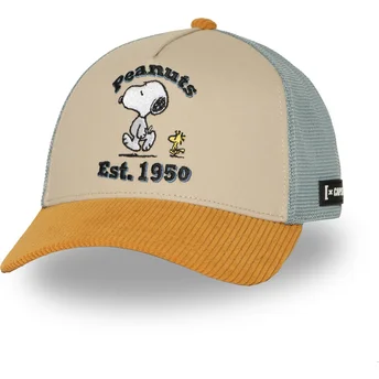 Mehrfarbige Trucker-Kappe Snoopy und Emilio PEA6 SNO Peanuts von Capslab