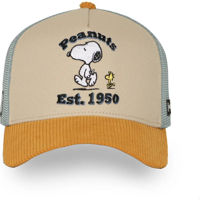 mehrfarbige-trucker-kappe-snoopy-und-emilio-pea6-sno-peanuts-von-capslab
