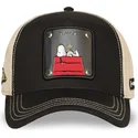 gorra-trucker-negra-y-beige-snoopy-y-emilio-pea6-naw6-peanuts-de-capslab