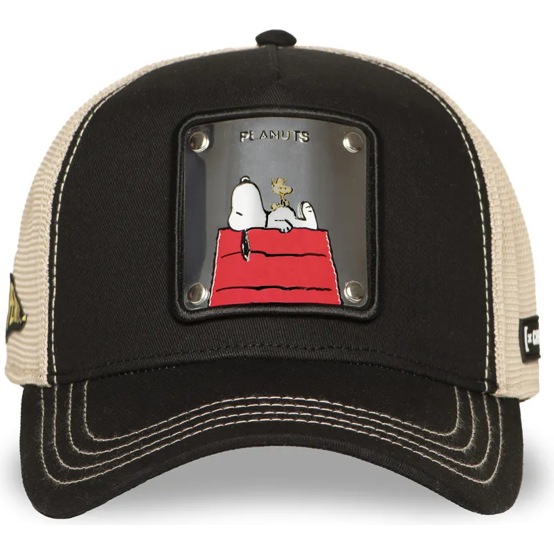 cepice-zaoblena-cerna-snapback-pea6-naw6-snoopy-a-charlie-brown-arasidy-capslab
