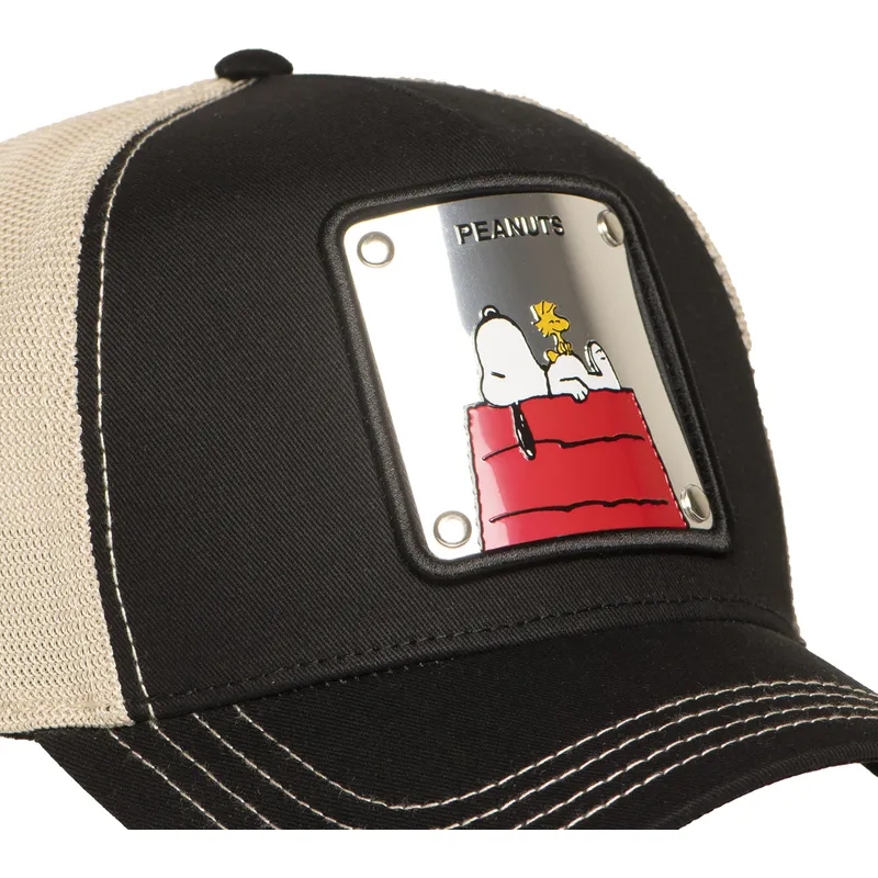cepice-zaoblena-cerna-snapback-pea6-naw6-snoopy-a-charlie-brown-arasidy-capslab