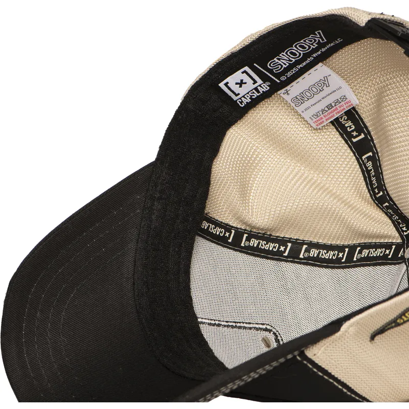 gorra-trucker-negra-y-beige-snoopy-y-emilio-pea6-naw6-peanuts-de-capslab
