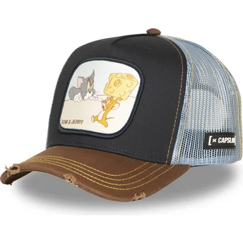 Gorra trucker multicolor Tom y Jerry TAJ7 CHE Looney Tunes de Capslab