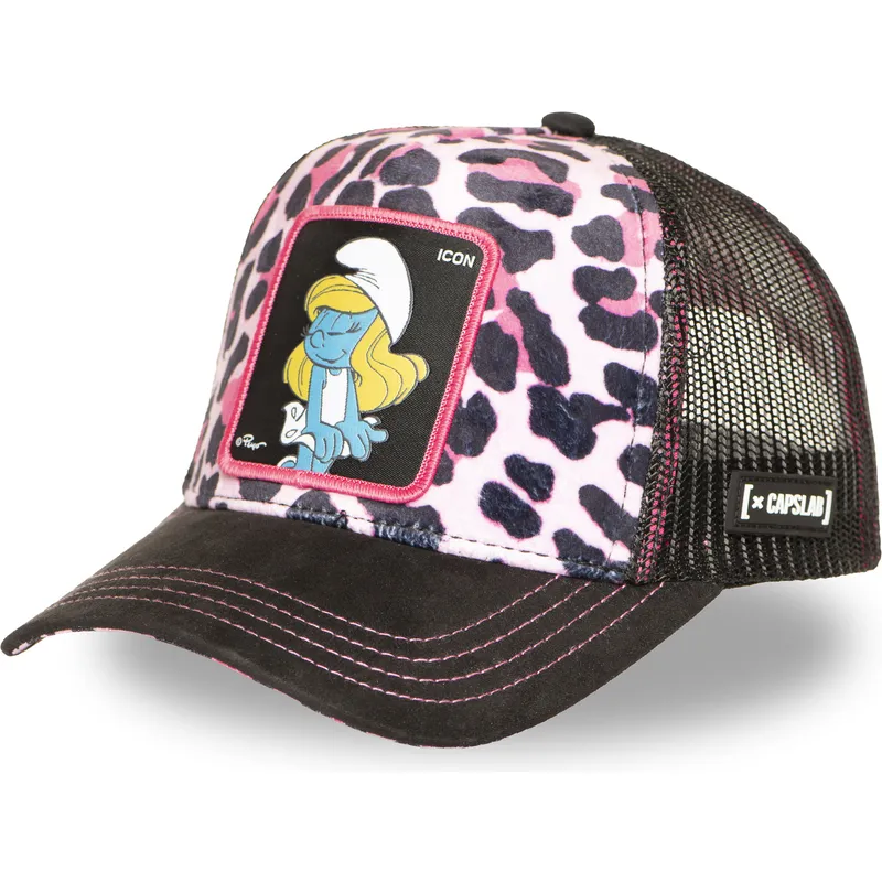 cap-zaoblena-leopard-snapback-smurfette-the-smurfs-capslab
