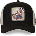 cepice-zaoblena-cerna-snapback-kart-smk3-che-bros-mario-super-mario-bros-capslab