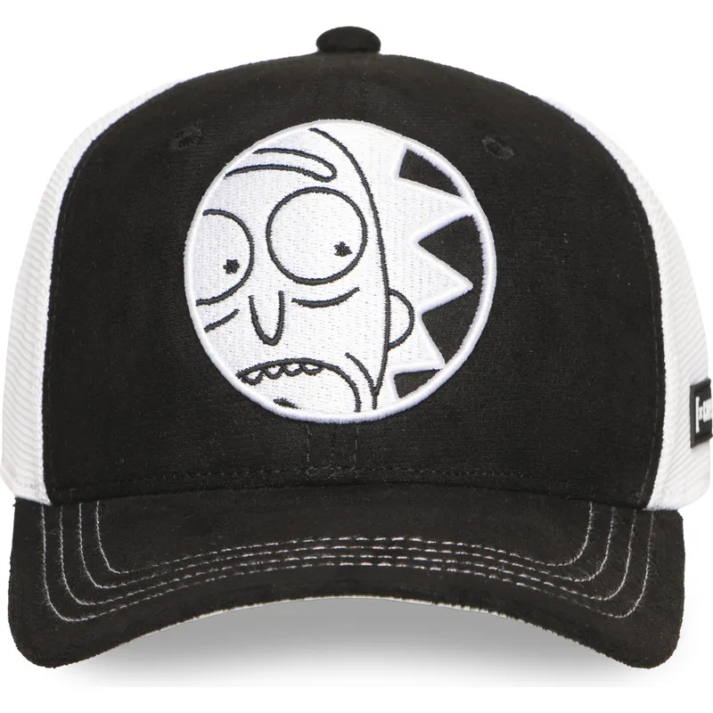 trucker-cap-schwarz-und-weiss-rick-sanchez-rem6-glo-rick-and-morty-von-capslab