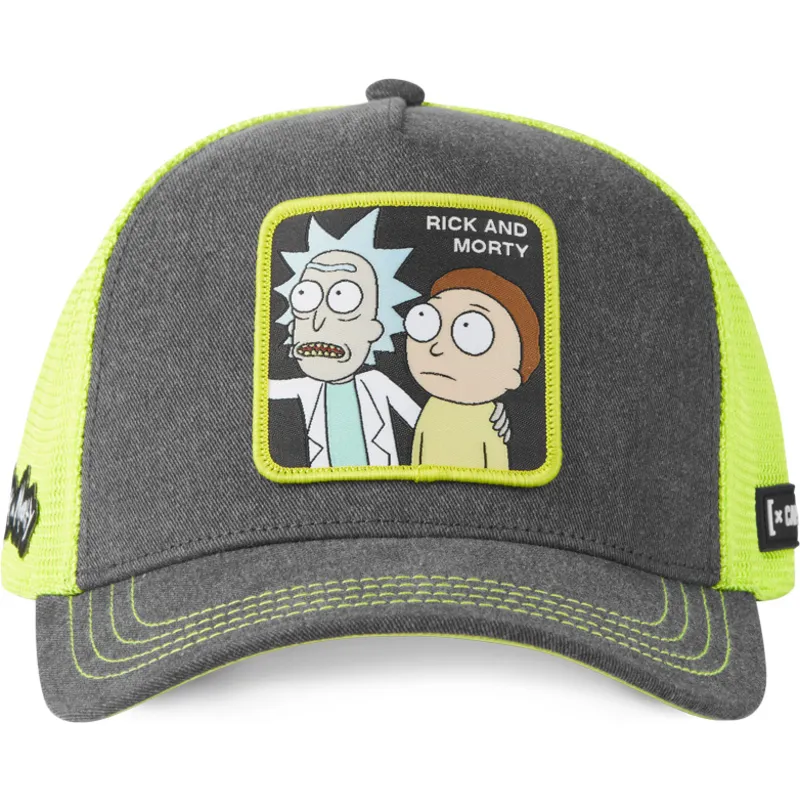 cepice-zaoblena-zadne-zvire-seda-snapback-rick-rem6-loo-rick-a-morty-rick-and-morty-capslab