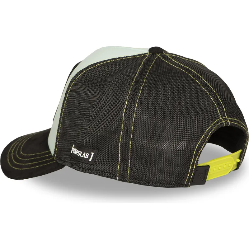 capslab-rick-y-morty-rem6-gun-rick-sanchez-bla-och-svart-truckerkeps