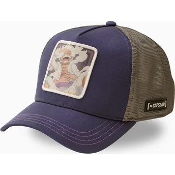 Čepice zaoblená fialová snapback OP6 FIV Monkey D. Luffy One Piece Capslab