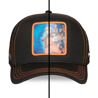 Cap zaoblená black snapback Naruto Uzumaki Naruto Capslab