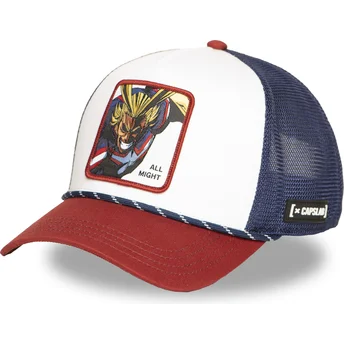 Čepice zaoblená vícebarevná snapback MHA2 All Might My Hero Academia Capslab