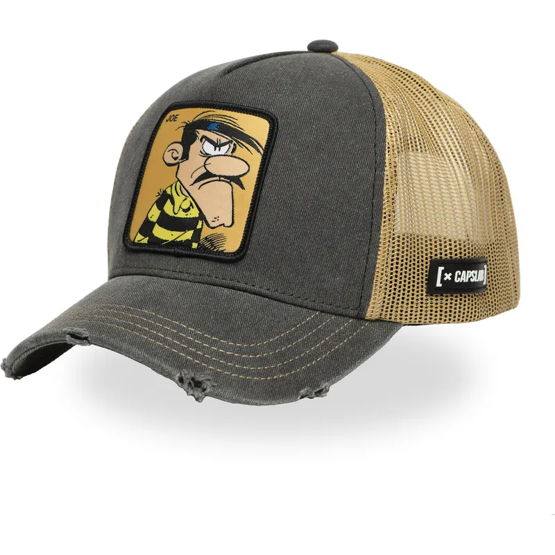 cepice-zaoblena-seda-snapback-lck-joe-dalton-lucky-luke-capslab