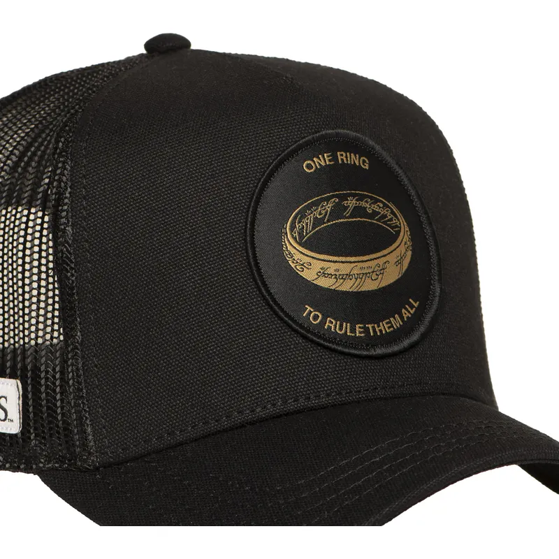 gorra-trucker-negra-anillo-unico-lotr-rin2-el-senor-de-los-anillos-de-capslab