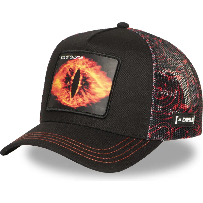 cepice-zaoblena-cerna-snapback-lotr-eye-sauron-pan-prstenu-capslab